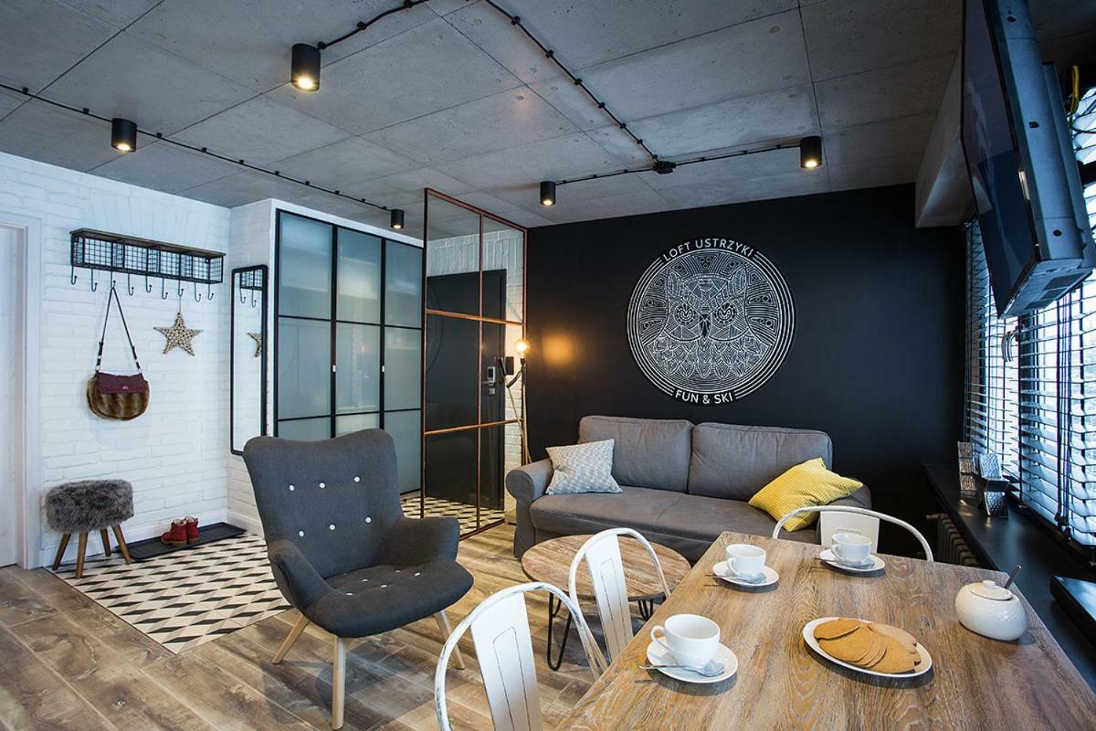 Loft Ustrzyki Apartment Ustrzyki Dolne Bagian luar foto